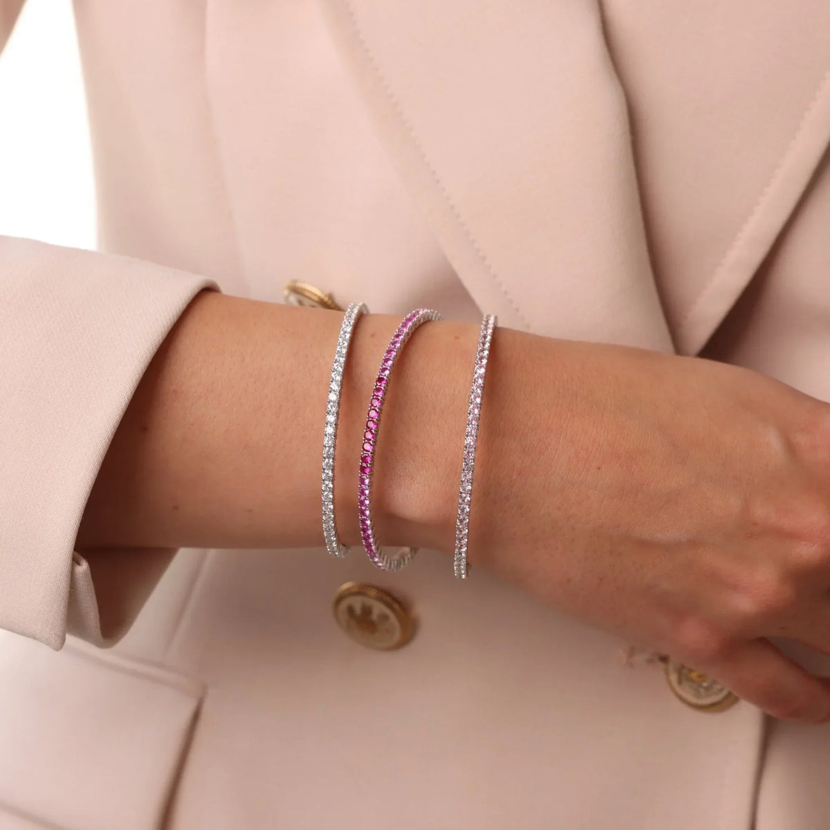 BRACCIALE TENNIS BRONZALLURE