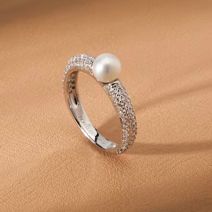 ANELLO PERLA MORELLATO
