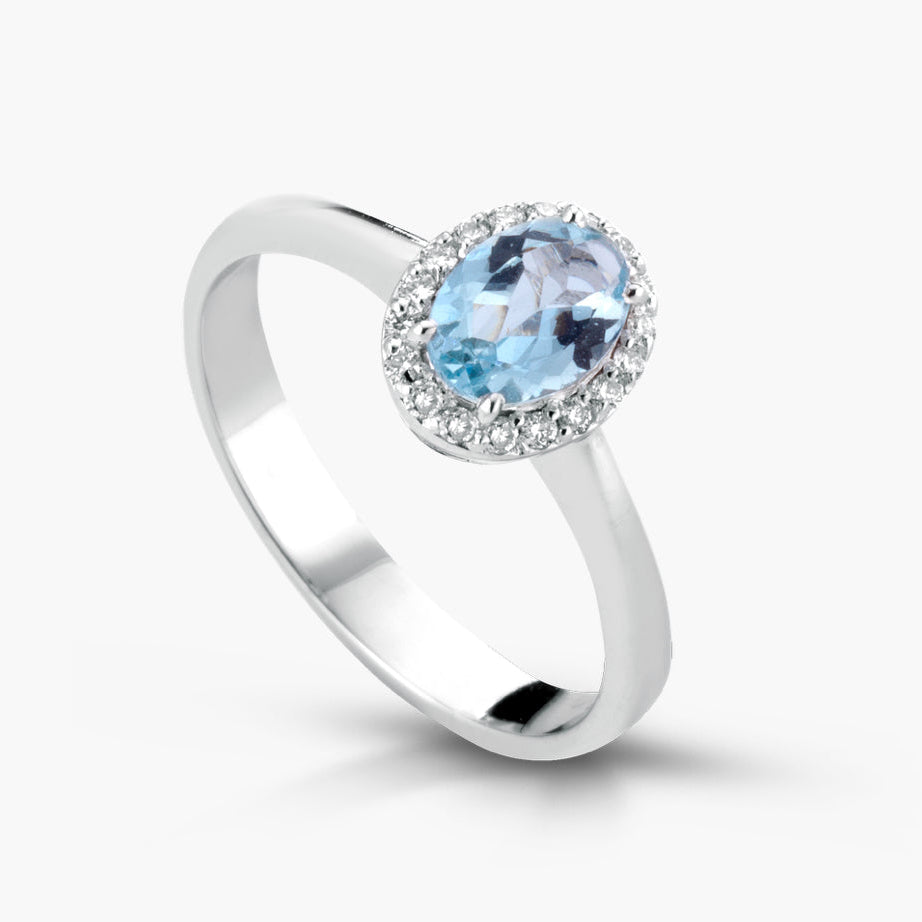 ANELLO PG GIOIELLI ACQUAMARINA