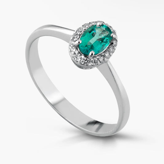 ANELLO PG GIOIELLI SMERALDO