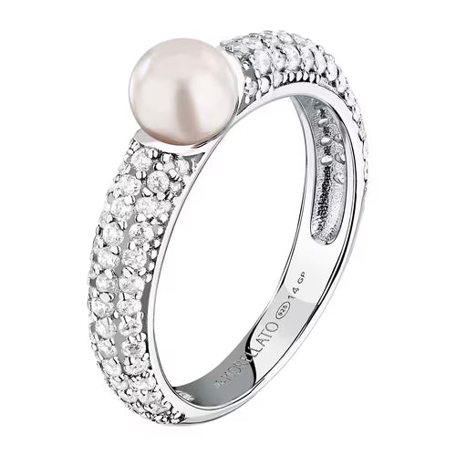 ANELLO PERLA MORELLATO