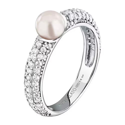 ANELLO PERLA MORELLATO